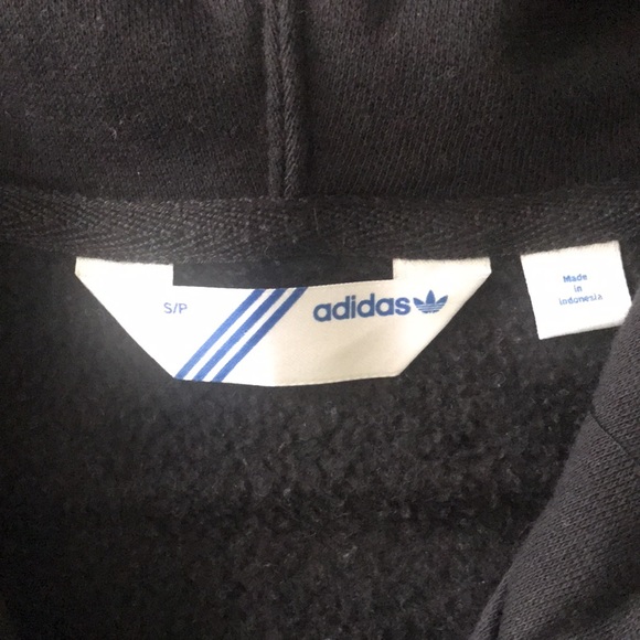 Adidas Hoodie | black and gold | S - Picture 5 of 6